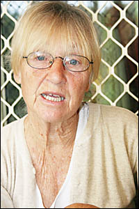 'Mo' Hughes: Still chasing her dream of a permanent home for her 'kids'. 'Mo' Hughes: Still chasing her dream of a permanent home for her 'kids'.