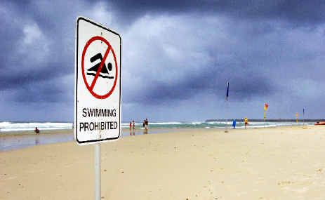 Dangerous conditions at Lighthouse beach that caused the a man to drown in December Dangerous conditions at Lighthouse beach that caused the a man to drown in December