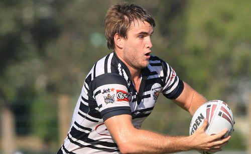 Ryan Simpkin playing for Tweed last year. Ryan Simpkin playing for Tweed last year.