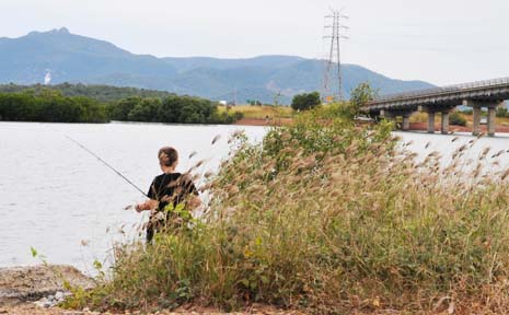 Fisherman Jim almost lost his after picking up vibrio vulnificus in the Calliope River in February Fisherman Jim almost lost his after picking up vibrio vulnificus in the Calliope River in February
