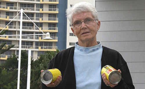 Terri Bradley is battling to ensure these will not be the final days of the pensioner food giveaway. Terri Bradley is battling to ensure these will not be the final days of the pensioner food giveaway.