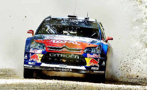 Five time world champion Sebastien Loeb has won the first Repco Rally Australia with teammate Daniel Elena. Five time world champion Sebastien Loeb has won the first Repco Rally Australia with teammate Daniel Elena.