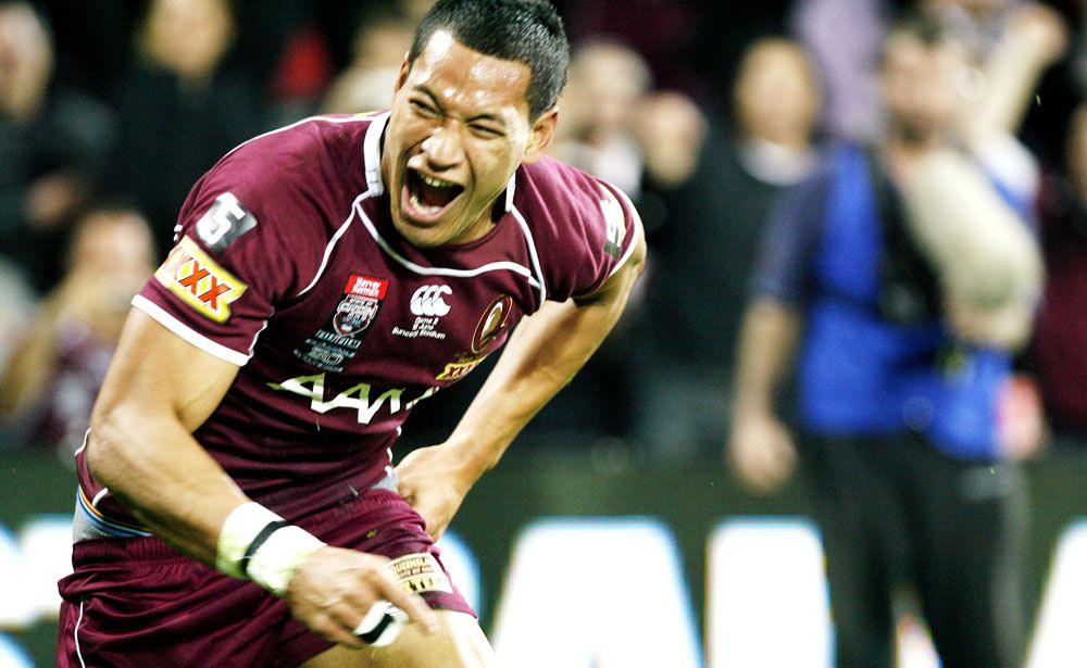 Israel Folau before his move to the AFL. Israel Folau before his move to the AFL.