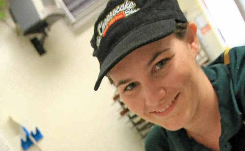 Megan Taylor from The Cheesecake Shop in Tweed Heads. Photo: Blainey Woodham Megan Taylor from The Cheesecake Shop in Tweed Heads. Photo: Blainey Woodham