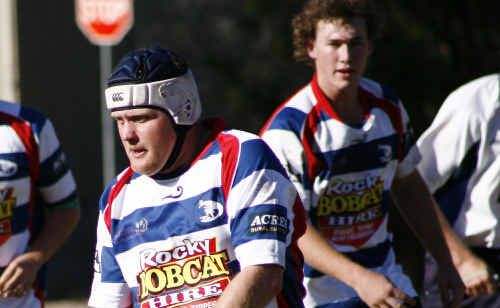 Capella Cattledogs found easy yards against Emerald Rams. Capella Cattledogs found easy yards against Emerald Rams.