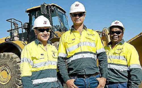 Bechtel trainees Geoffrey Prizeman, Calvin Von Seden and Ilona Patullo have gained full employment on the Queensland Curtis LNG project with assistance from the Gladstone Workforce Skilling Strategy. Bechtel trainees Geoffrey Prizeman, Calvin Von Seden and Ilona Patullo have gained full employment on the Queensland Curtis LNG project with assistance from the Gladstone Workforce Skilling Strategy.