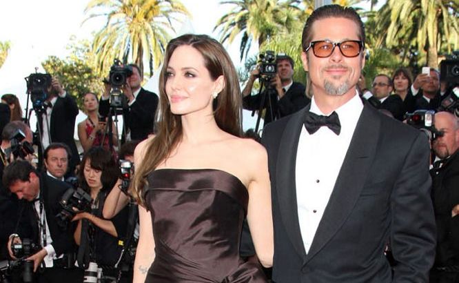 Brad Pitt and Angelina Jolie Brad Pitt and Angelina Jolie