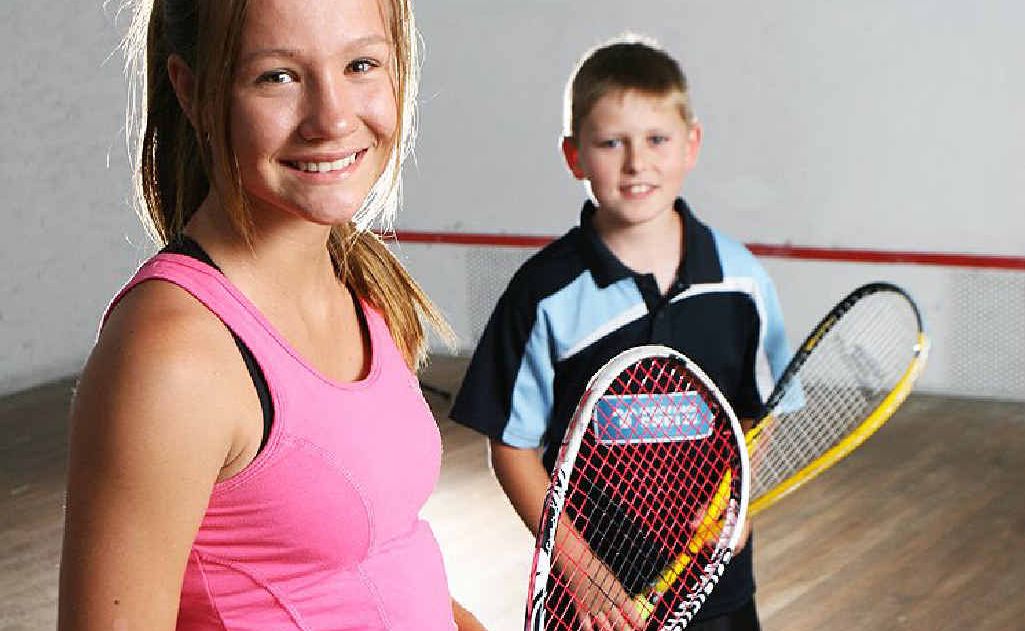 Kaitlyn Morris and Andrew Cook had recent success at the Rod Eyles Junior Squash Tournament in Palm Beach. Kaitlyn Morris and Andrew Cook had recent success at the Rod Eyles Junior Squash Tournament in Palm Beach.