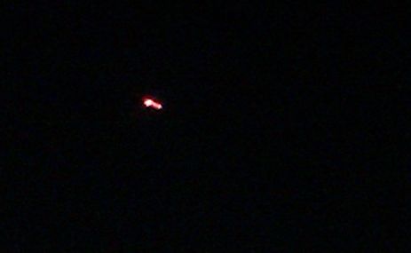 A Gladstone man filmed footage of a UFO on New Year's Eve in 2011. A Gladstone man filmed footage of a UFO on New Year's Eve in 2011.