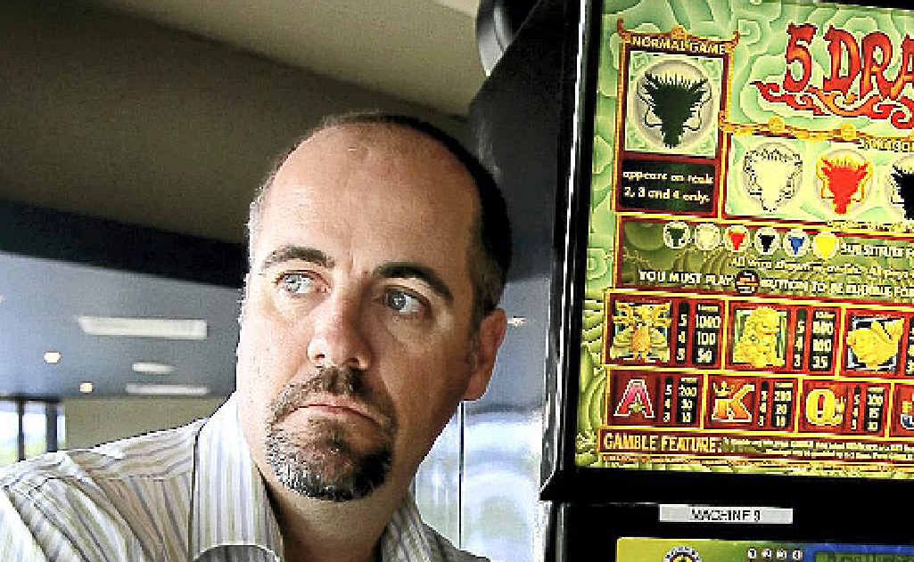 Guy Diven at the Murwillumbah Services Club supports a trial of the pokie reform. Guy Diven at the Murwillumbah Services Club supports a trial of the pokie reform.