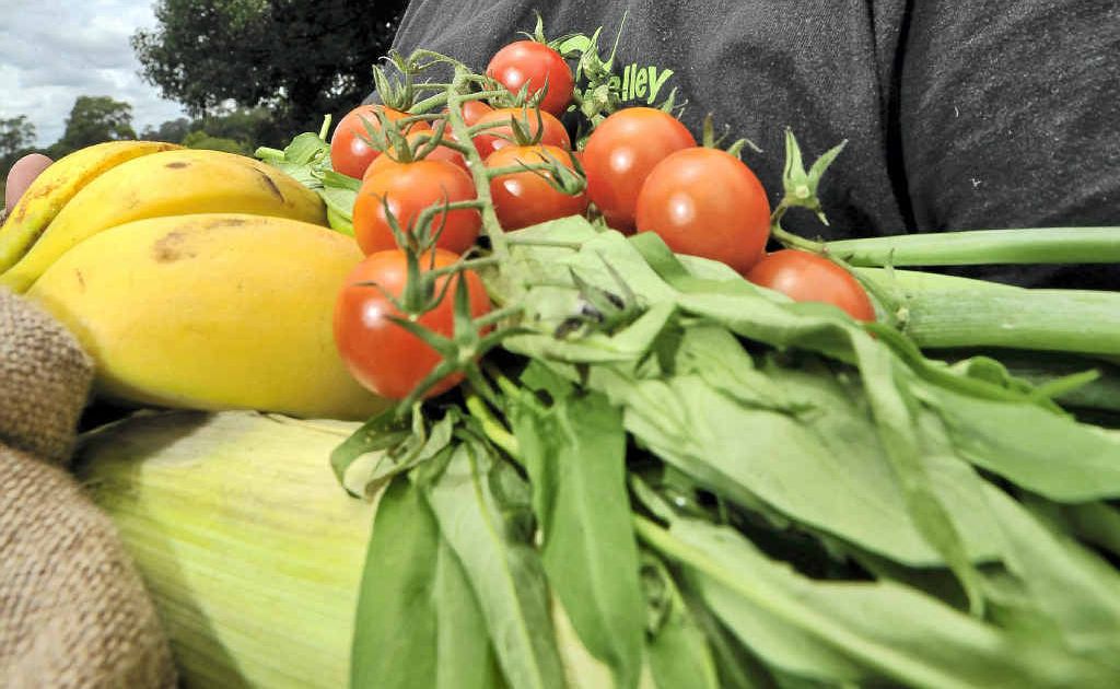 Paul Wilson of Nimbin is encouraging people to buy the abundance of fresh produce at local farmers’ markets. Paul Wilson of Nimbin is encouraging people to buy the abundance of fresh produce at local farmers’ markets.