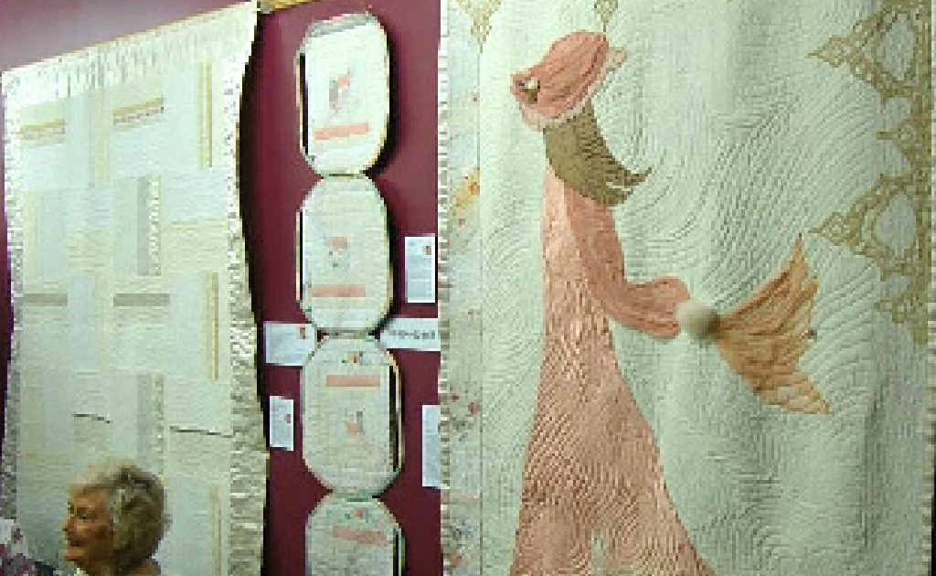 The artwork of Dorothy Devine hangs alongside pieces from three other artists at Just Because. The artwork of Dorothy Devine hangs alongside pieces from three other artists at Just Because.