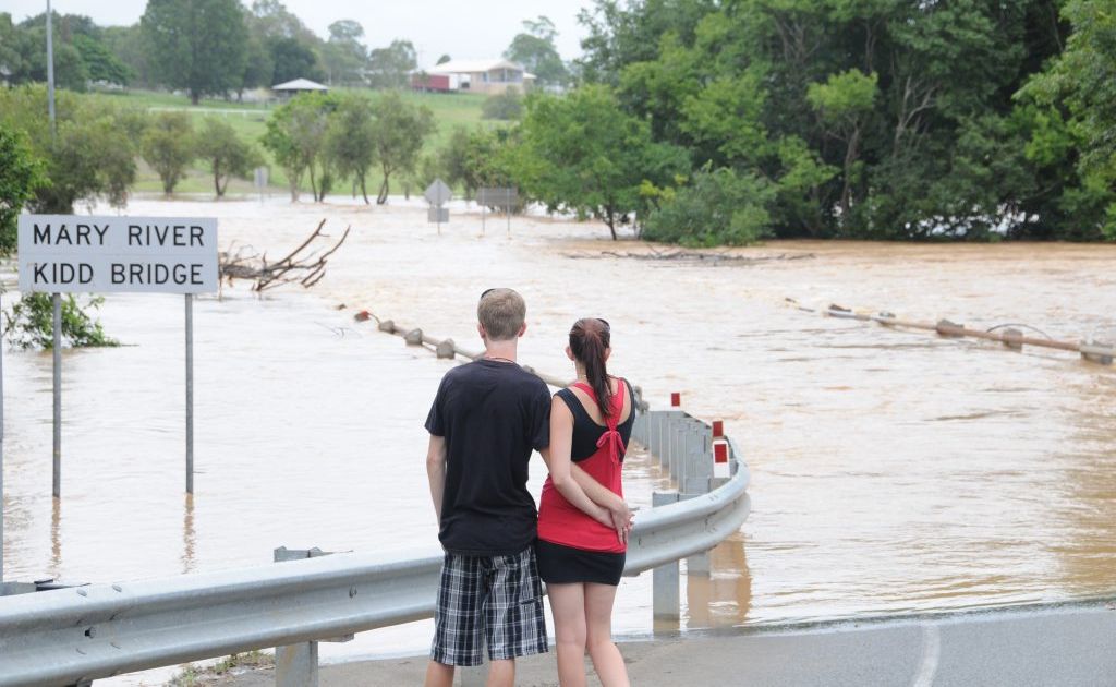 Kidd bridge flooded Photo Renee Pilcher / The Gympie Times Kidd bridge flooded Photo Renee Pilcher / The Gympie Times