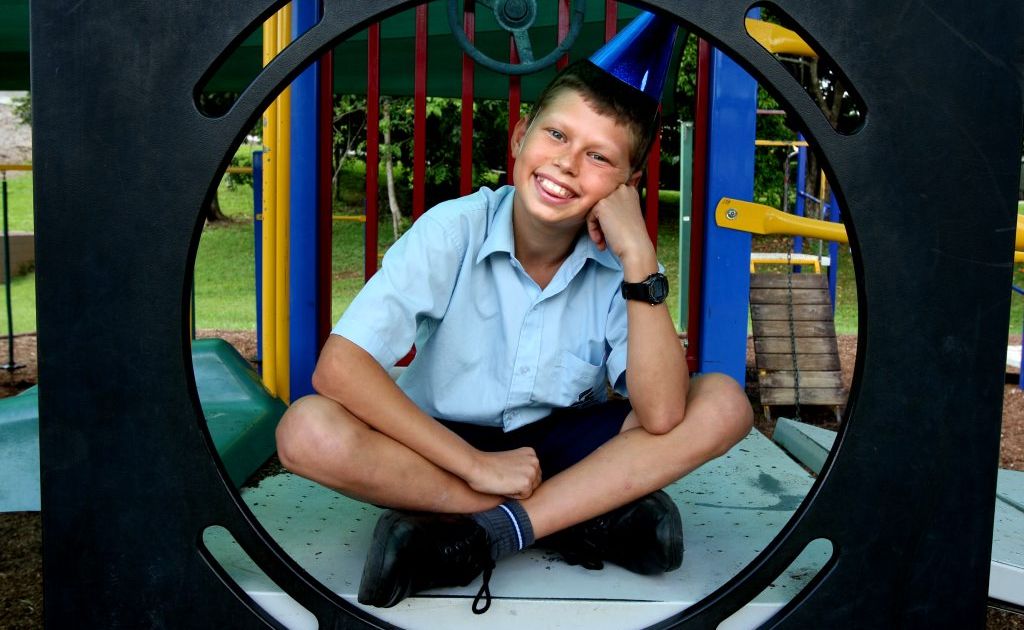 Mark Halmai will see his fourth birthday tomorrow - even though he's only 12 years. You see he was born on a leap year. Mark Halmai will see his fourth birthday tomorrow - even though he's only 12 years. You see he was born on a leap year.