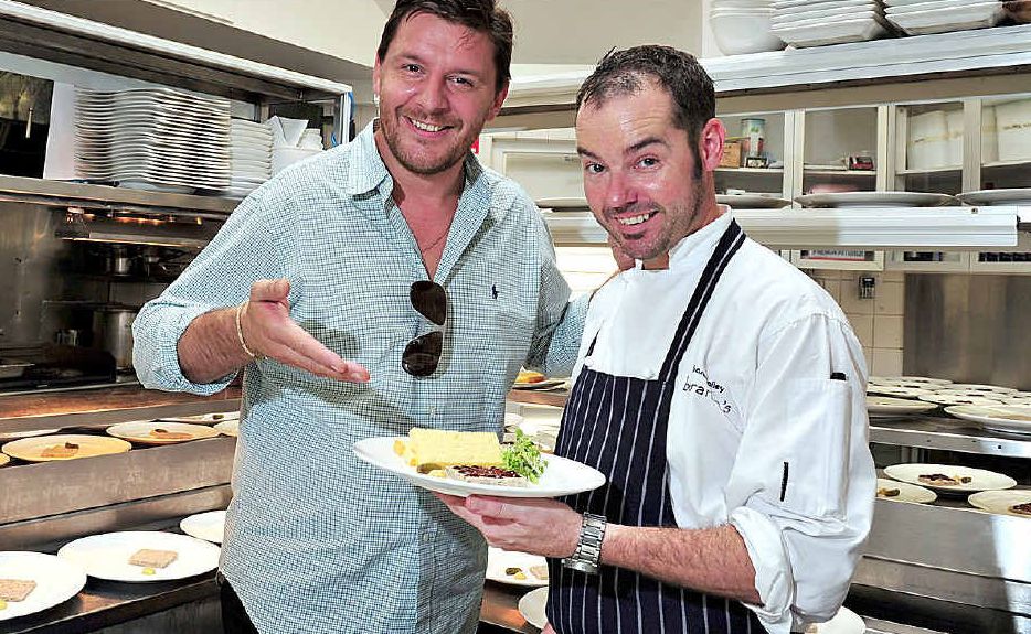 My Kitchen Rules judge Manu Feidel gives a tick of approval to dishes created by Berardo’s executive chef Shane Bailey and his team. My Kitchen Rules judge Manu Feidel gives a tick of approval to dishes created by Berardo’s executive chef Shane Bailey and his team.