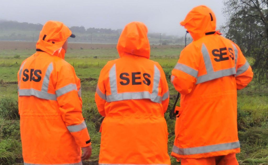 The SES has warned that moderate flooding is being experienced around Tweed. The SES has warned that moderate flooding is being experienced around Tweed.