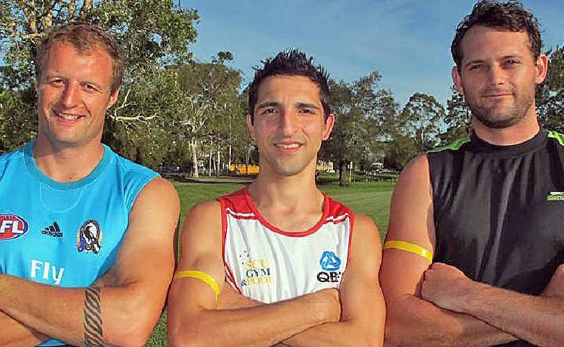 Lismore Swans: Martin Toomey (backline), George Massa (midfield), Shaun Wadwell (ruckman). Lismore Swans: Martin Toomey (backline), George Massa (midfield), Shaun Wadwell (ruckman).