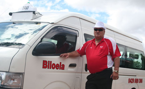 SAFER TAXI’S: Biloela Taxi manager ‘Goldie’ Goldsmith is looking forward to the new taxi rank on Kariboe Street. SAFER TAXI’S: Biloela Taxi manager ‘Goldie’ Goldsmith is looking forward to the new taxi rank on Kariboe Street.