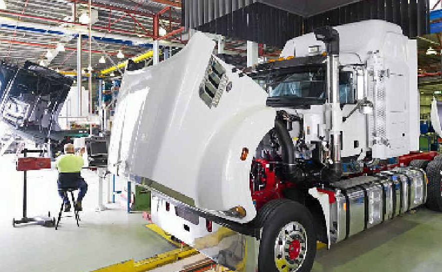 AUSSIE MADE: Volvo sees value in having a local production facility. AUSSIE MADE: Volvo sees value in having a local production facility.