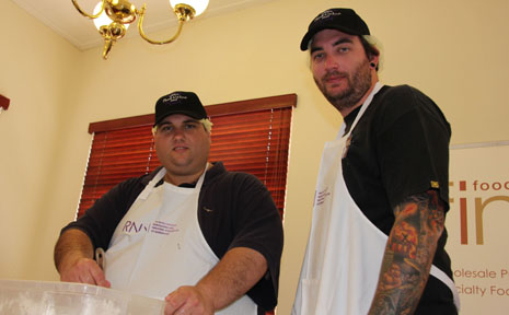 CHEESY LESSONS: Monto teachers Andrew Wallis and Josh Cleary returned from Brisbane this week after learning the skill of making cheese. CHEESY LESSONS: Monto teachers Andrew Wallis and Josh Cleary returned from Brisbane this week after learning the skill of making cheese.
