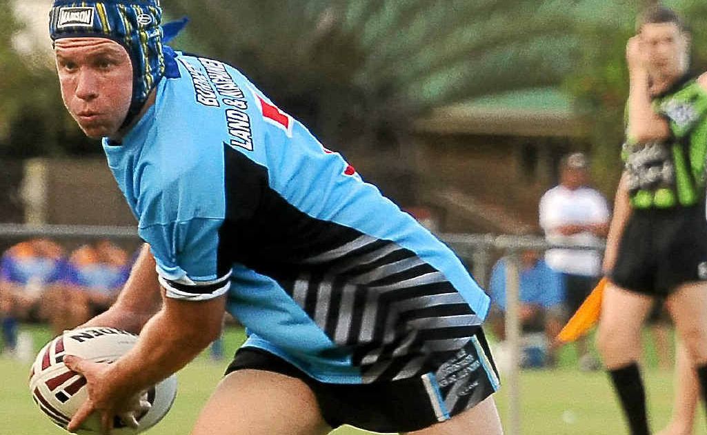Isis Devils’ Tim Cole about to snap a pass to a team-mate against Easts. Isis Devils’ Tim Cole about to snap a pass to a team-mate against Easts.