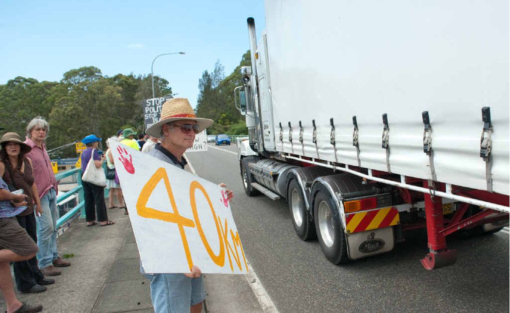 The Pacific Highway speed limit through Urunga will be lowered to 50km/h as of Tuesday. The Pacific Highway speed limit through Urunga will be lowered to 50km/h as of Tuesday.