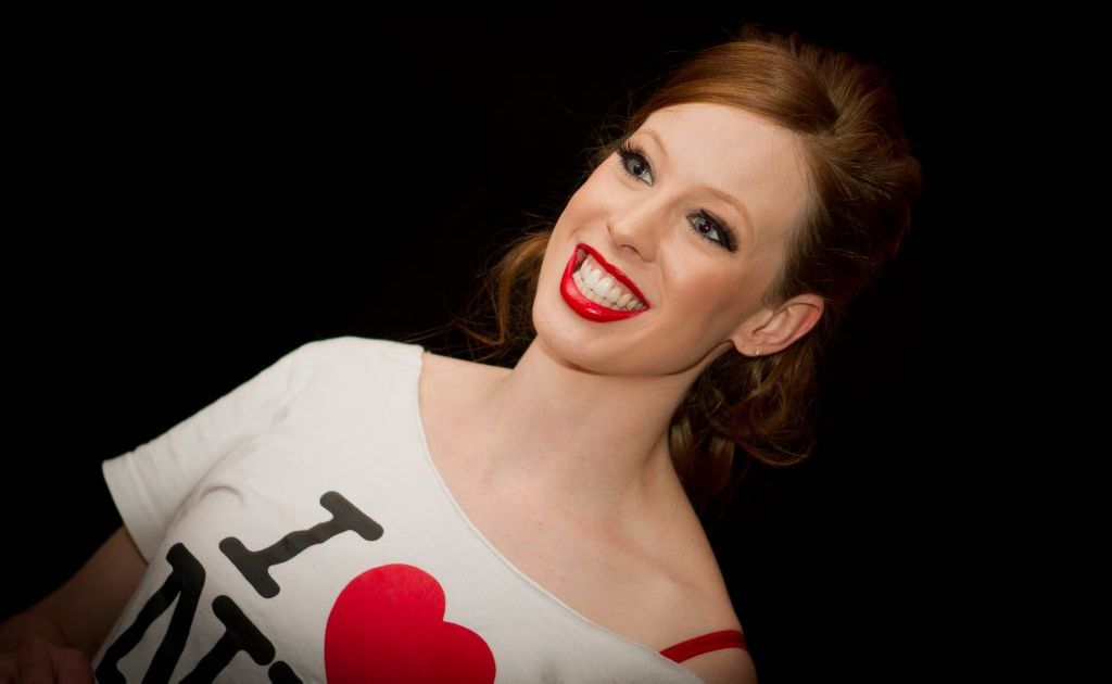Erin Coates in Candy Shop Show. Erin Coates in Candy Shop Show.