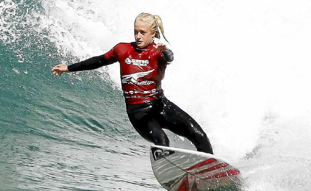 Suffolk Park surfer Kirstin Ogden won last year. Suffolk Park surfer Kirstin Ogden won last year.