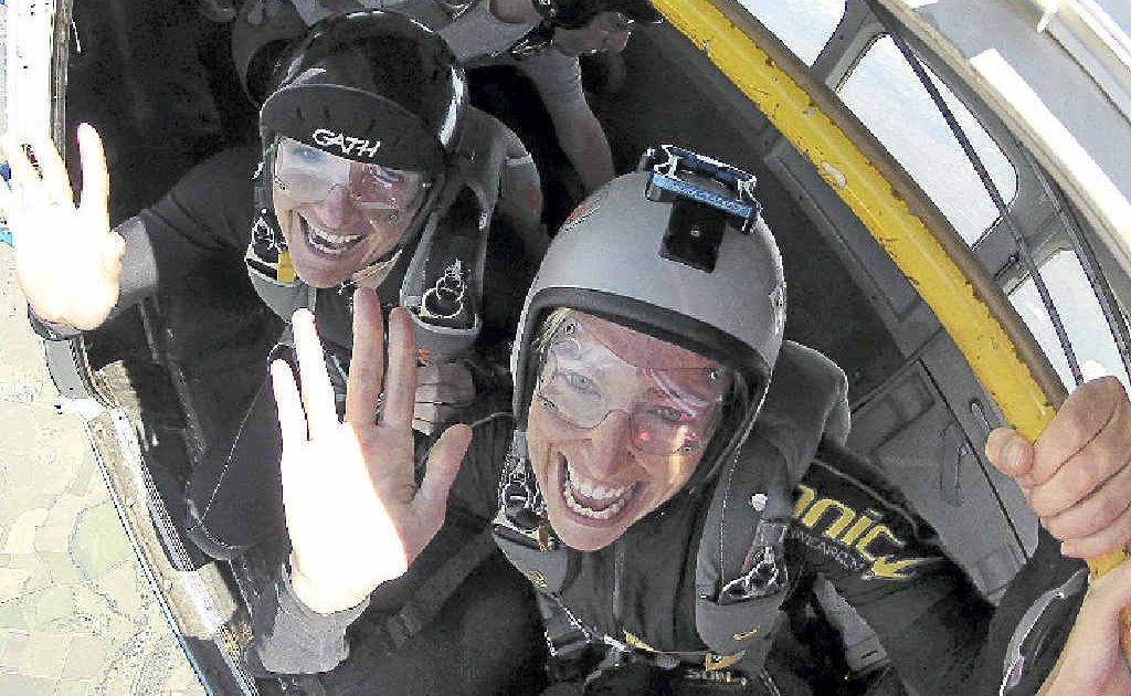 GIRL POWER: Susie McLachlan and Georgia Roberts compete in the recent national championships. GIRL POWER: Susie McLachlan and Georgia Roberts compete in the recent national championships.