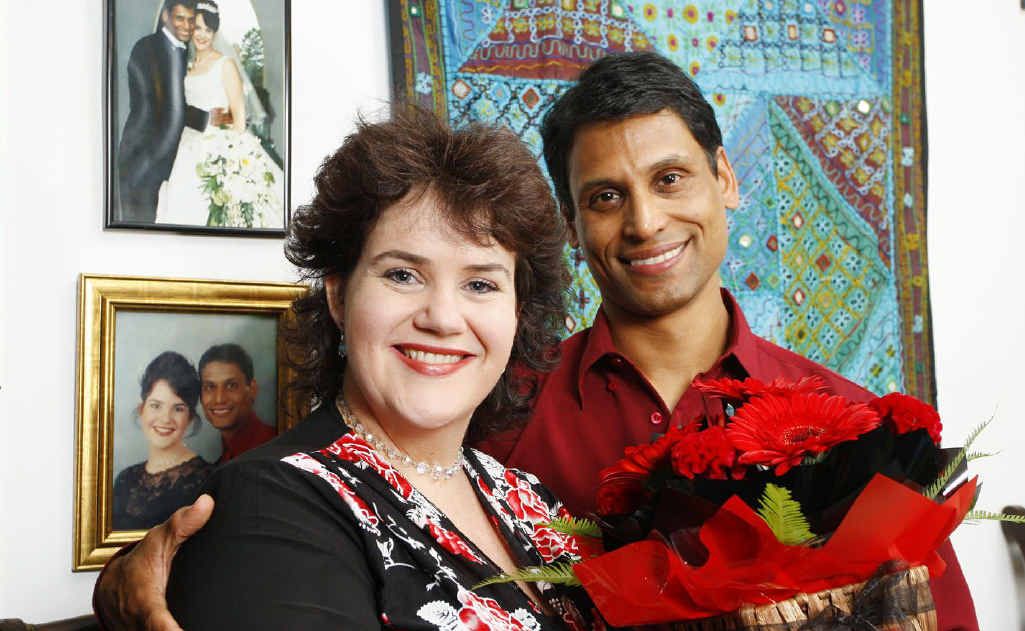 Angela and Sunny Jacob of Brassall will celebrate their 10th wedding anniversary today and say they’ve never had bad luck because of Friday the 13th. Angela and Sunny Jacob of Brassall will celebrate their 10th wedding anniversary today and say they’ve never had bad luck because of Friday the 13th.