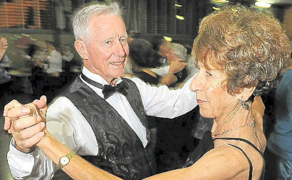 Frank and Nancy Baker on the dance floor at the April Showers Ball held at the Civic Centre. Frank and Nancy Baker on the dance floor at the April Showers Ball held at the Civic Centre.