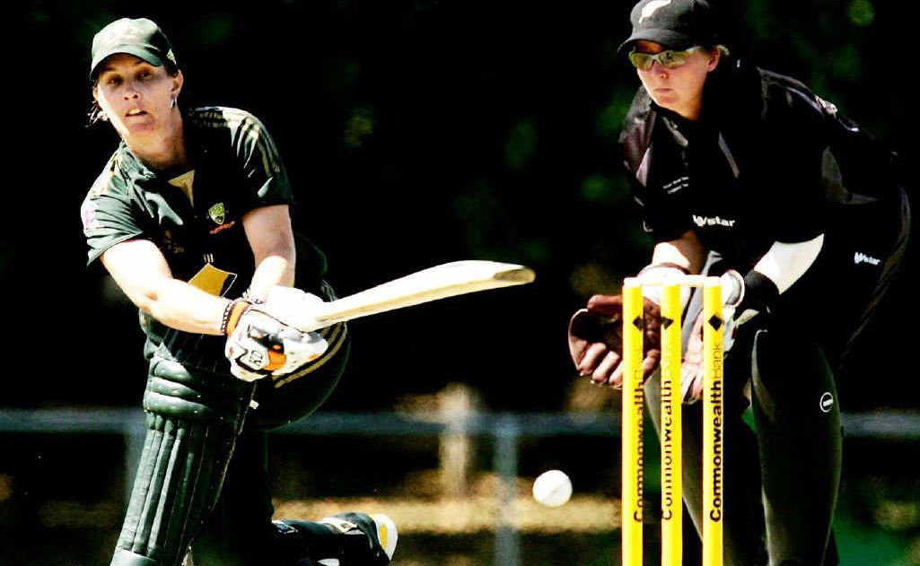 Ipswich product Melissa Bulow sweeps during her previous stint representing Australia in 2007. Ipswich product Melissa Bulow sweeps during her previous stint representing Australia in 2007.