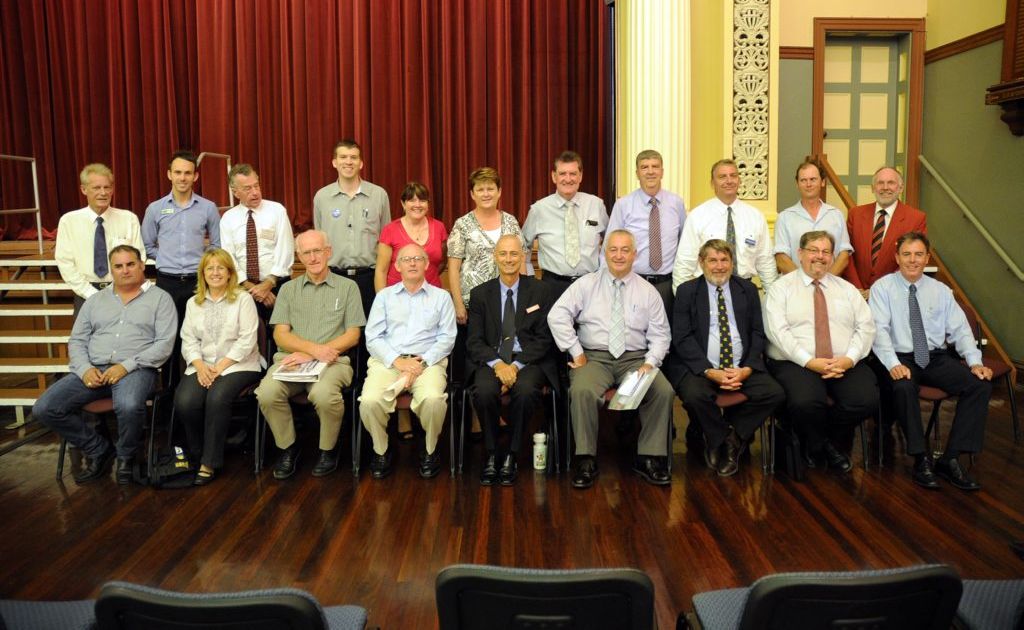 Maryborough Council candidates in the Maryborough Town Hall. Maryborough Council candidates in the Maryborough Town Hall.