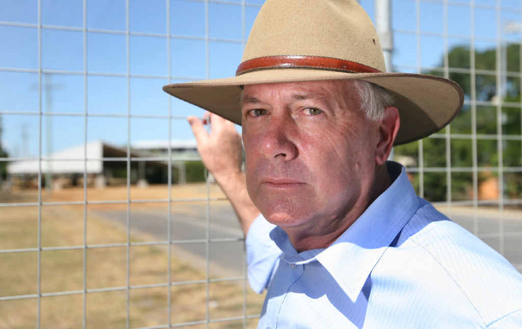 Brad Keyworth is angry that Beef Australia 2012 organisers removed 100-year-old bougainvillea bushes to make way for a temporary pavilion. Brad Keyworth is angry that Beef Australia 2012 organisers removed 100-year-old bougainvillea bushes to make way for a temporary pavilion.
