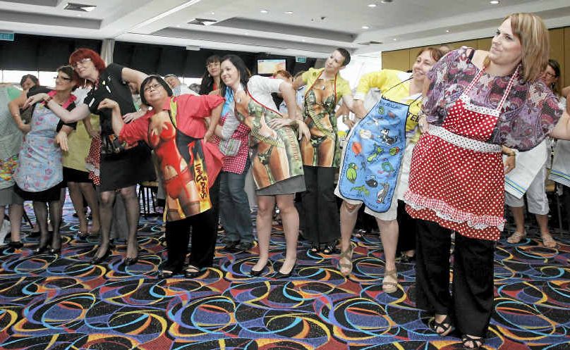 Supporters of Australia’s Biggest Morning Tea fundraiser at the official launch in CQ Bid Leagues Club, Rockhampton. Supporters of Australia’s Biggest Morning Tea fundraiser at the official launch in CQ Bid Leagues Club, Rockhampton.