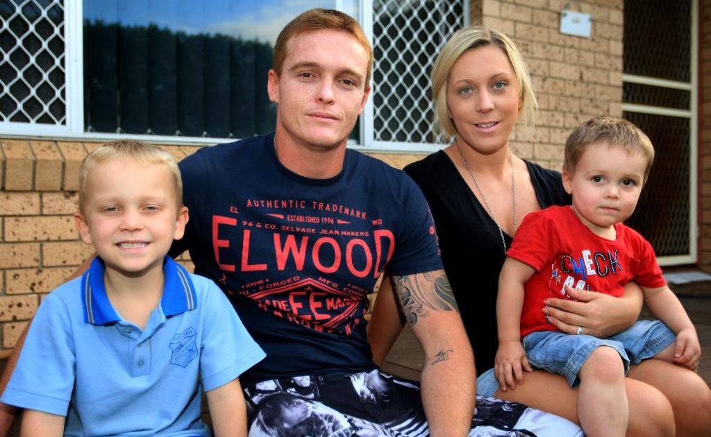 West Tweed residents Jai, Mark, Michelle and Taj Boman say money has been "tight" at home and they're keen for the rate cut to be passed on. West Tweed residents Jai, Mark, Michelle and Taj Boman say money has been "tight" at home and they're keen for the rate cut to be passed on.