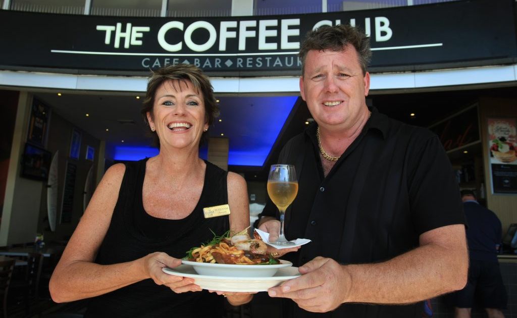 Julie-Anne Lean and Russell Billson at Coolangatta Coffee Club. Julie-Anne Lean and Russell Billson at Coolangatta Coffee Club.