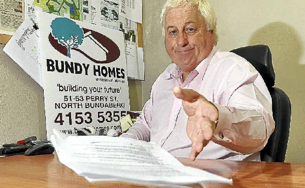 Bundy Homes' Michael Randall is disappointed with the Federal Budget. Bundy Homes' Michael Randall is disappointed with the Federal Budget.