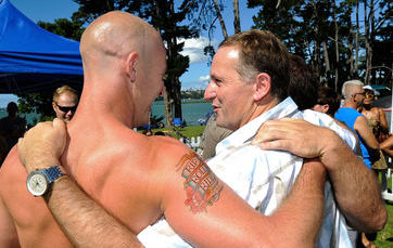 Neq Zealand Prime Minister at the Big Gay Out festival Neq Zealand Prime Minister at the Big Gay Out festival