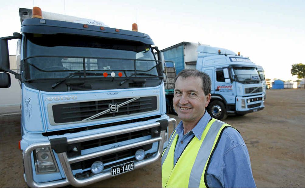 Robert Blanchard, CEO of Blanchard Haulage, loves roadworks for the improvements they represent. Robert Blanchard, CEO of Blanchard Haulage, loves roadworks for the improvements they represent.