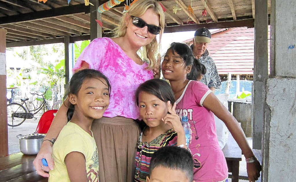 The late Alissa Marshall on her life-changing trip to Cambodia in 2011/12. The late Alissa Marshall on her life-changing trip to Cambodia in 2011/12.