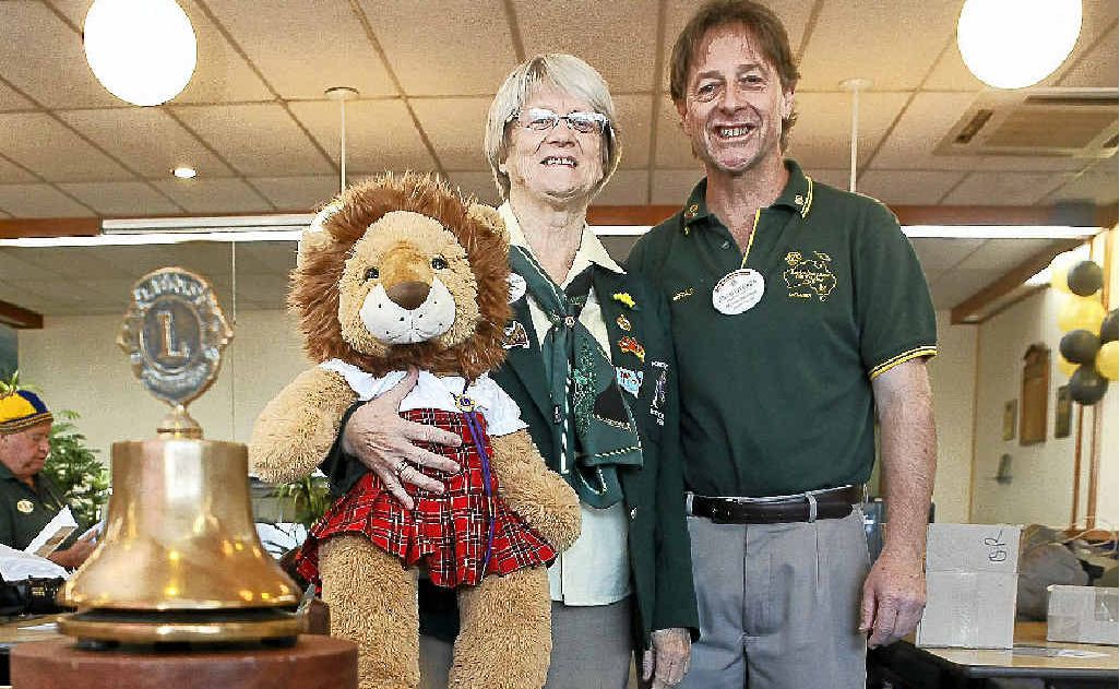 Incoming district governor Deyann McDonnell, of Maclean, and incoming secretary Brad Weekes. Incoming district governor Deyann McDonnell, of Maclean, and incoming secretary Brad Weekes.