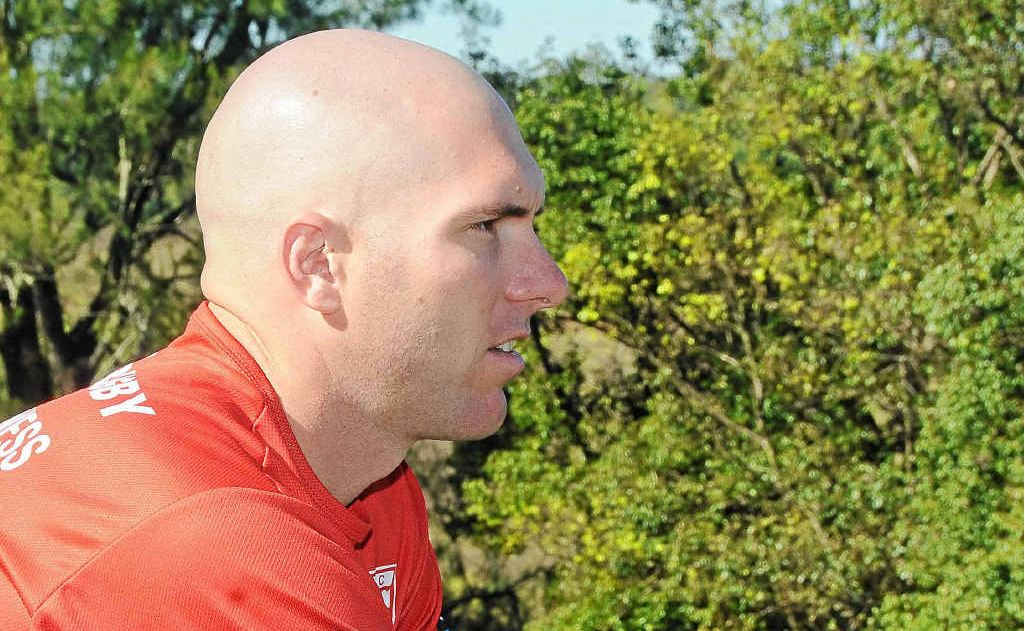 Grafton Redmen’s electrifying fullback Ben Stone loves the wide open spaces on and off the field. Grafton Redmen’s electrifying fullback Ben Stone loves the wide open spaces on and off the field.
