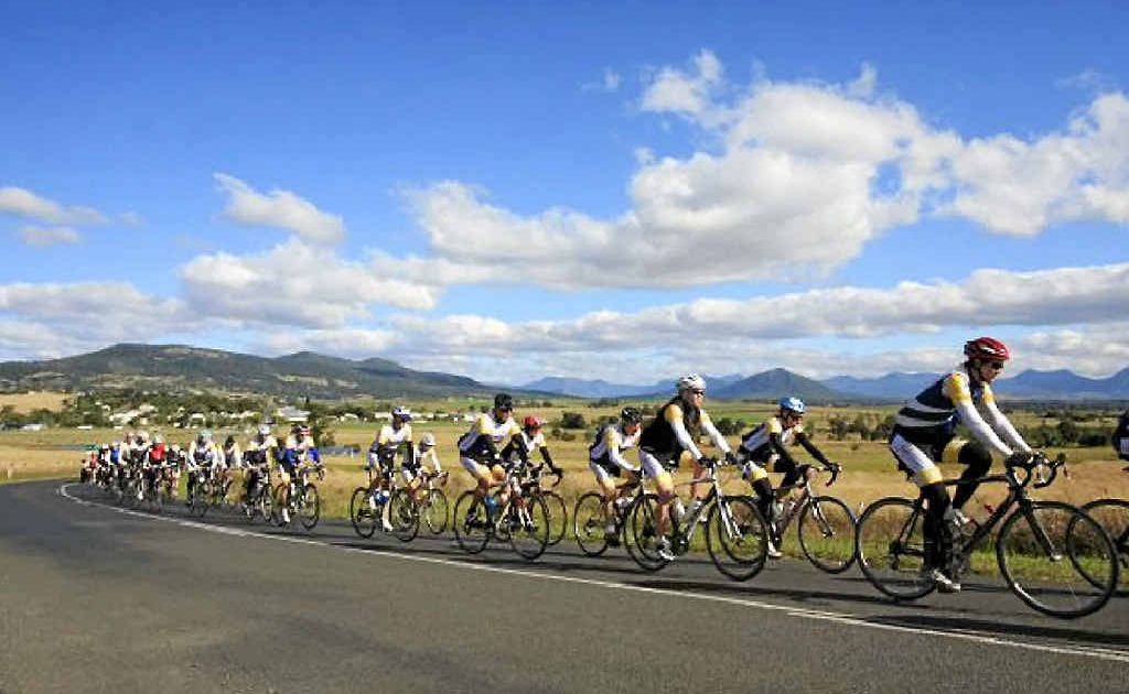 The third annual Midi-Smiddy Challenge will see the team tackle the fight against cancer this weekend. Westbound cyclists left Brisbane yesterday, with overnight stops in Toowoomba and Warwick before returning to Brisbane on Sunday. The third annual Midi-Smiddy Challenge will see the team tackle the fight against cancer this weekend. Westbound cyclists left Brisbane yesterday, with overnight stops in Toowoomba and Warwick before returning to Brisbane on Sunday.