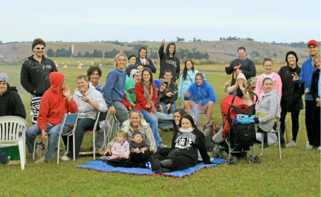 Friends and family of the late Kyle Clifford gathered at South Grafton airport last year for his memorial. Friends and family of the late Kyle Clifford gathered at South Grafton airport last year for his memorial.