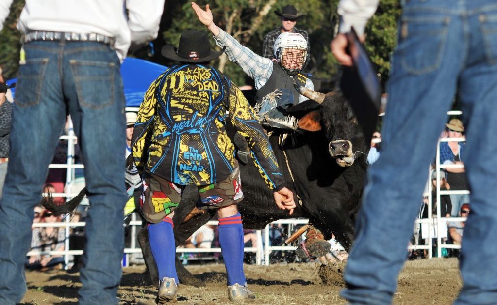 Bryce Magnay in action. Bryce Magnay in action.