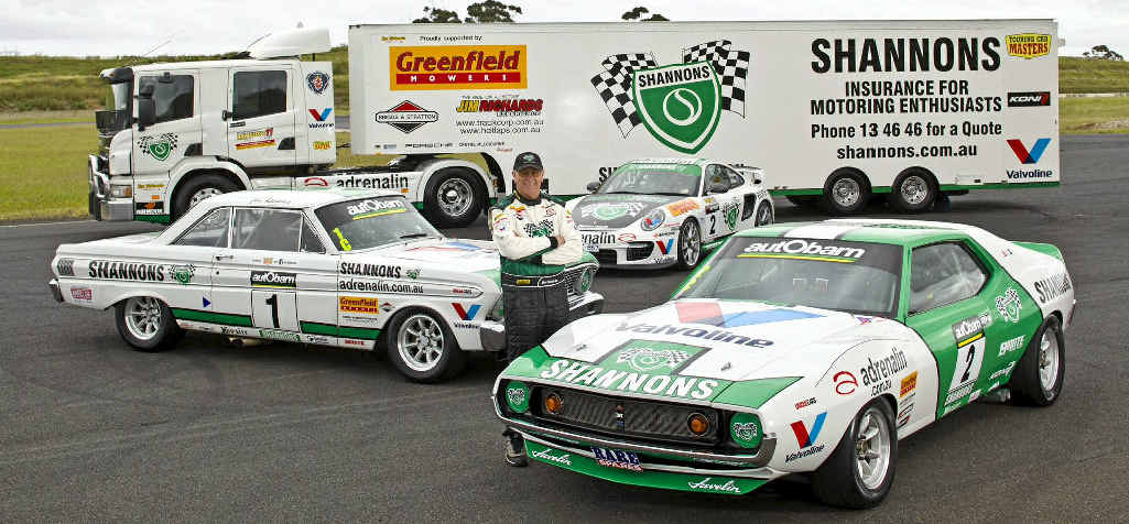 Muscle car fans will be able to see Jim Richards in action in his V8 AMC Javelin Muscle car fans will be able to see Jim Richards in action in his V8 AMC Javelin