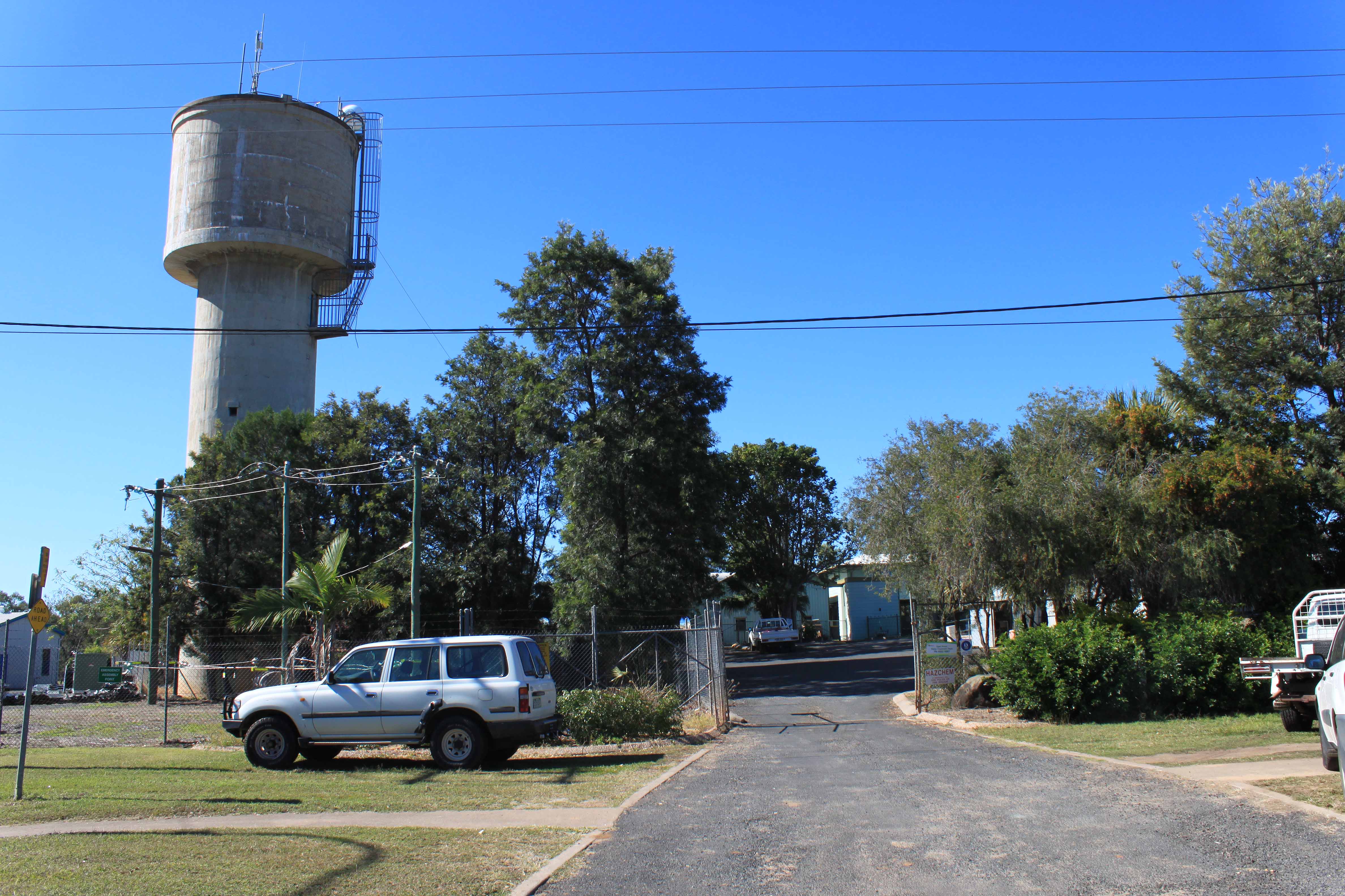 Opal Street Water Treatment Plant in Emerald. Opal Street Water Treatment Plant in Emerald.