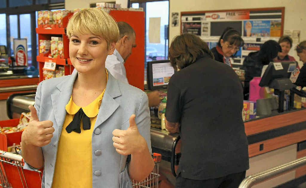 It’s not often you get six checkout clerks to swipe through your groceries at once, but after Nicki Stacey zoomed through the Supa IGA Warwick aisles, racking up $647.45 worth of groceries in three minutes, it was all hands on deck. It’s not often you get six checkout clerks to swipe through your groceries at once, but after Nicki Stacey zoomed through the Supa IGA Warwick aisles, racking up $647.45 worth of groceries in three minutes, it was all hands on deck.