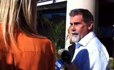 Tania Simpson's father, John Simpson, outside of the Southport Courthouse today after giving evidence during the coronial inquest into his daughter's murder. Tania Simpson's father, John Simpson, outside of the Southport Courthouse today after giving evidence during the coronial inquest into his daughter's murder.